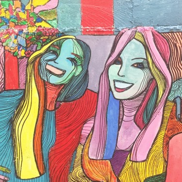 Girls on the wall (detail)